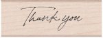 Hero Arts - Wood Stamp - Cursive Thank you