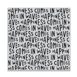 Hero Arts - Cling Stamp - Happiness Waves