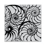 Hero Arts - Cling Stamp - Nautilus Pattern