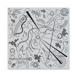 Hero Arts - Cling Stamp - Abstract Expressionist