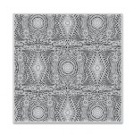 Hero Arts - Cling Stamp - Festive Pattern Bold Print