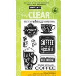 Hero Arts - Clear Stamp -  Need Caffine 4X6