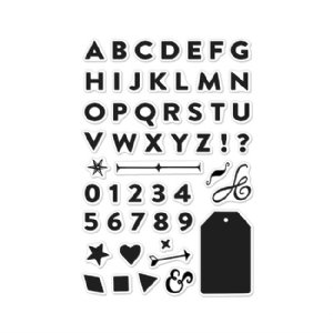 Hero Arts - Clear Stamp -  Bold Letter Set