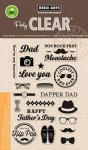Hero Arts - Clear Stamp -  Dapper Dad