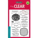 Hero Arts - Clear Stamp -  Holiday Messages and Frames