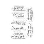 Hero Arts - Clear Stamps - Literary Quotes