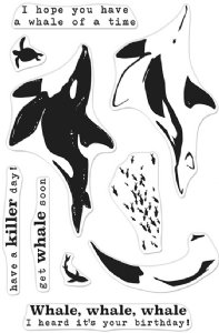 Hero Arts - Clear Stamp - Color Layering Orca