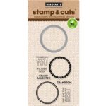 Hero Arts - Stamp & Die Combo - Thank You