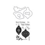 Hero Arts - Stamp & Die Combo - Holiday Ornaments