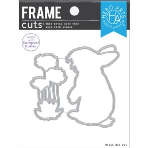 Hero Arts - Fancy Die - Color Layering Bunny Frame Cuts