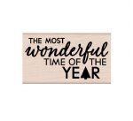 Hero Arts - Wood Stamp - Most Wonderful Time