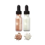 Hero Arts - Glimmer Metallic Inks - Rose Gold and White