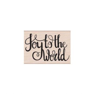 Hero Arts - Wood Stamp - Joy To The World