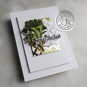 Hero Arts - Hot Foil Plate - Bold Graphic