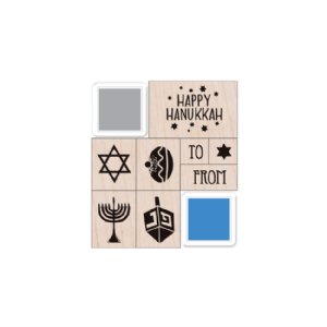 Hero Arts - Ink 'n Stamp - Happy Hanukkah