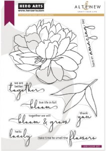 Hero Arts - Clear Stamp - HA & Altenew Bloom & Grow