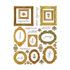 Hero Arts - Transfer Rub Ons - Ornate Frames