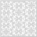 Hero Arts - Stencil - Floral Tile