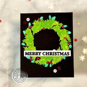 Hero Arts - Stencil - Color Layering Wreath