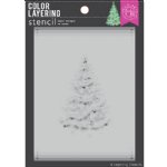 Hero Arts - Stencil - Color Layering O Christmas Tree