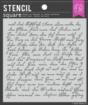 Hero Arts - Stencil - Script