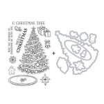 Hero Arts - Clear Stamp & Die Combo - O Christmas Tree