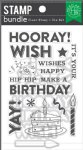 Hero Arts - Clear Stamp & Die Combo, Yay! Birthday