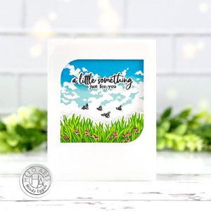 Hero Arts - Clear Stamp and Die Set - Breath Of Spring