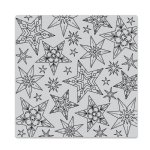 Hero Arts - Cling Stamp - Star Pattern Bold Prints