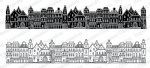 Impression Obsession - Cling Stamp - Town