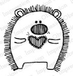 Impression Obsession - Cling Stamp - Hedgehog Boy