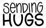 Impression Obsession - Cling Stamp - Sending Hugs