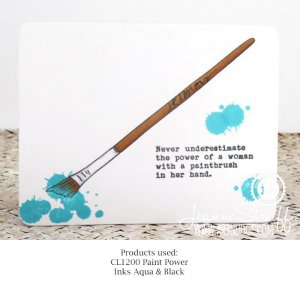 Impression Obsession - Clear Stamp - Paint Power