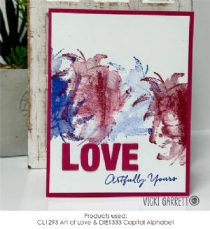 Impression Obsession - Clear Stamp - Art of Love