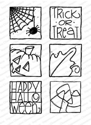 Impression Obsession - Clear Stamp - Happy Halloween