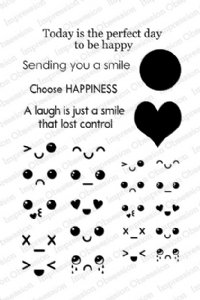 Impression Obsession - Clear Stamp - Sending Smiles