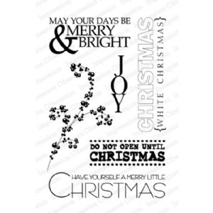 Impression Obsession - Clear Stamp - Merry & Bright