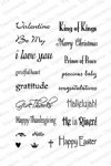 Impression Obsession - Clear Stamp - Mini Inspirations 4 Set