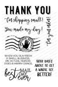 Impression Obsession - Clear Stamp - Happy Mail