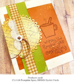 Impression Obsession - Clear Stamp - Pumpkin Spice