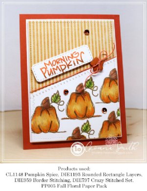 Impression Obsession - Clear Stamp - Pumpkin Spice