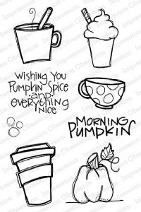 Impression Obsession - Clear Stamp - Pumpkin Spice