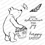 Impression Obsession - Clear Stamp - Pooh Easter Joy