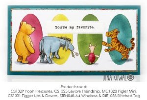Impression Obsession - Clear Stamp - Tigger Ups & Downs