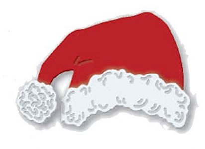 Impression Obsession - Die - Small Santa Hat