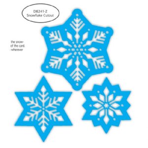 Impression Obsession - Die - Snowflakes Cutout