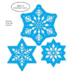 Impression Obsession - Die - Snowflakes Cutout