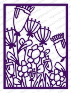 Impression Obsession - Die - Funky Floral Frame