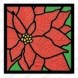 Impression Obsession - Die - Poinsettia Frame