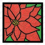 Impression Obsession - Die - Poinsettia Frame